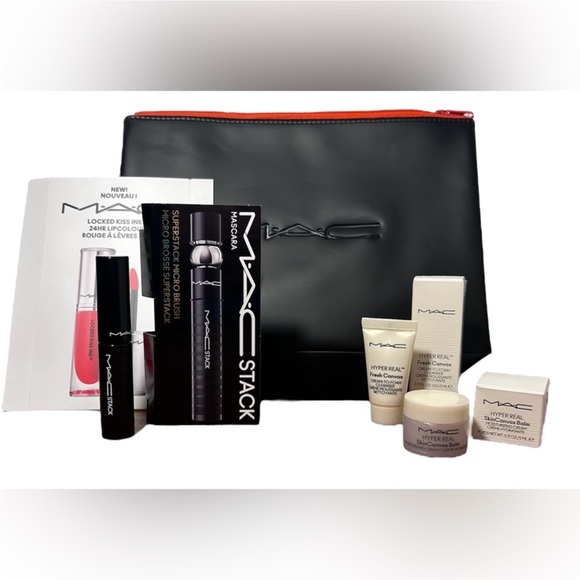 MAC Cosmetics Other - MAC Hyper Real Skincare Set & MAC Bag